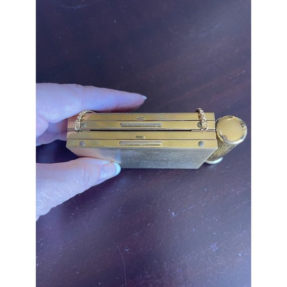 Vintage Zell Fifth Avenue Vanity Carryall Compact Coin & Lipstick Holder - Picture 3 of 9